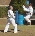 Trinity does Tae Kwon Do
