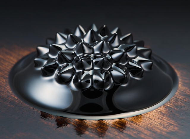 Drop of Ferrofluid