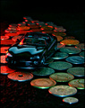 Car on moneyroad