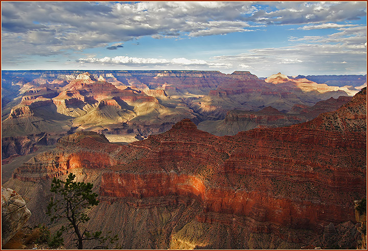 Sunset over The Grand Canyon