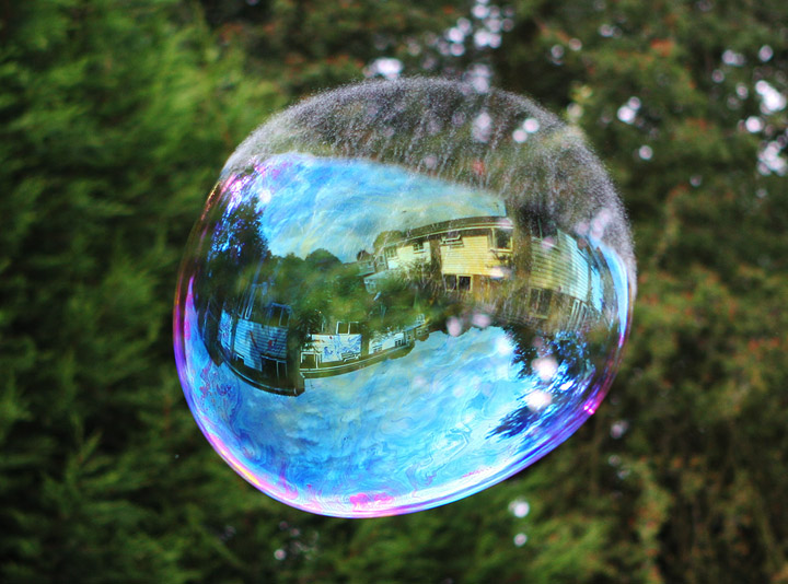 Dont burst my bubble !
