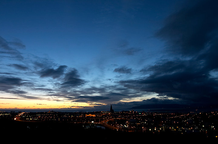 Sunset from the Top of the World