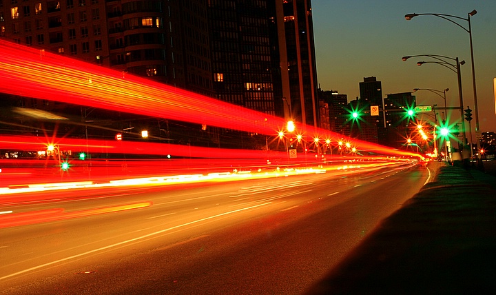 Chicago's Night Lights