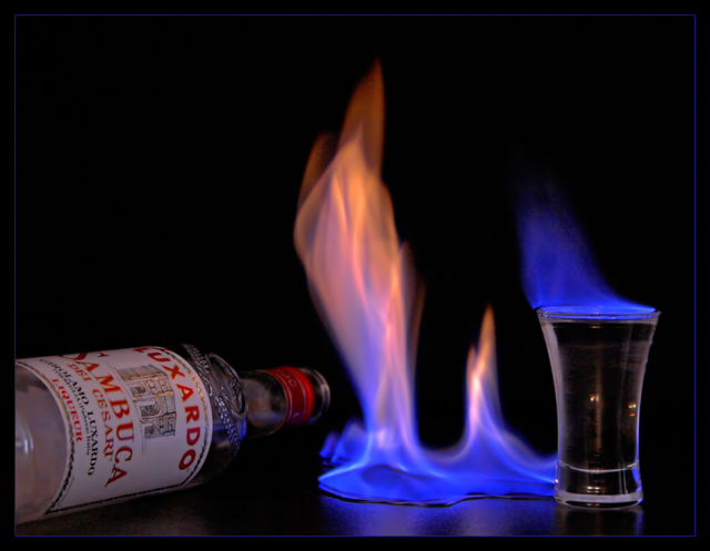 Flaming Good Shot!