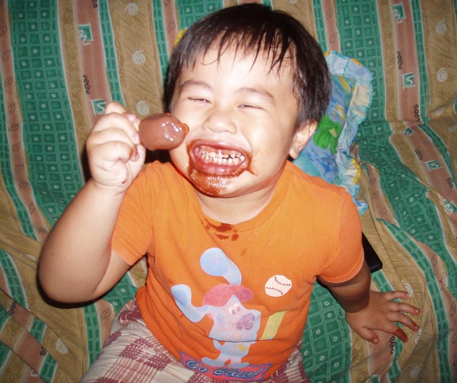 ice cream face