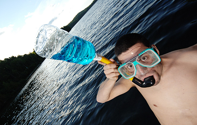 Underwater Drinking Apparatus