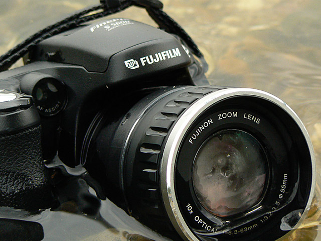 Camera and Water Do Not mix!