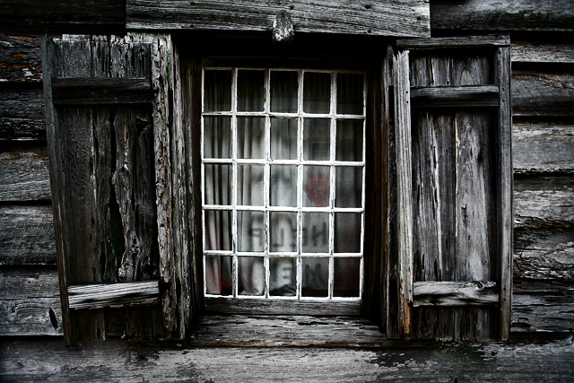 Cabin in the Mountains, "I'm glad he wasn't found in THERE!"