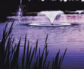Fountains At Dusk