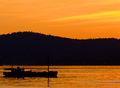 Sunset Ship