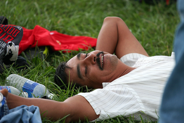 PICNICS ARE FUN, BUT NOW IT'S TIME FOR MY NAP!