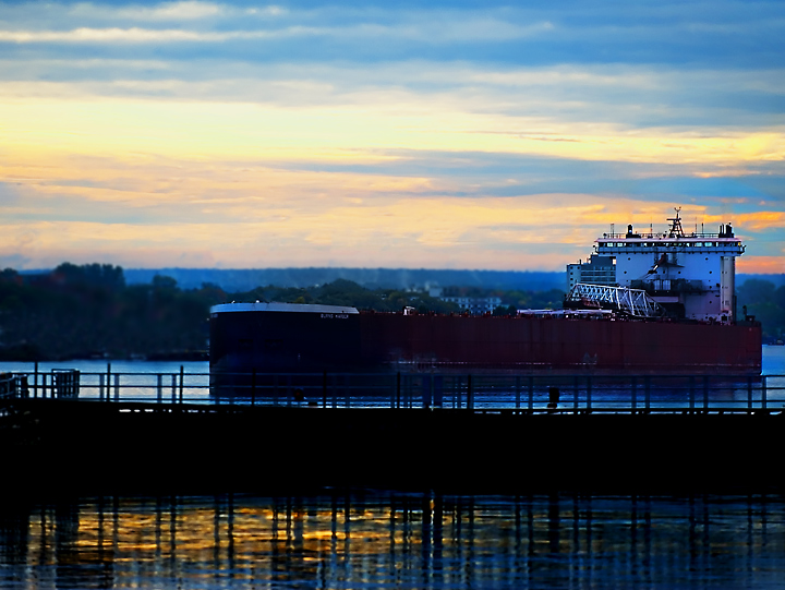Entering Soo Locks