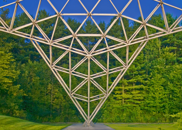 At the Geodesic Dome