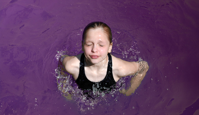 A Splash of Purple