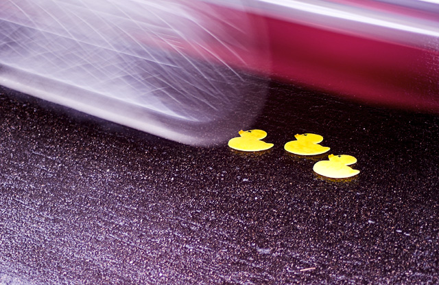 Police Report: "Wooden stick like driver with no discernable features."