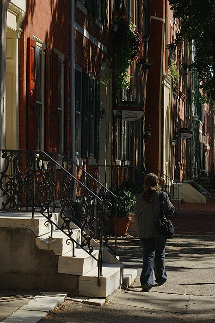 A Walk in Late Morning Shadows