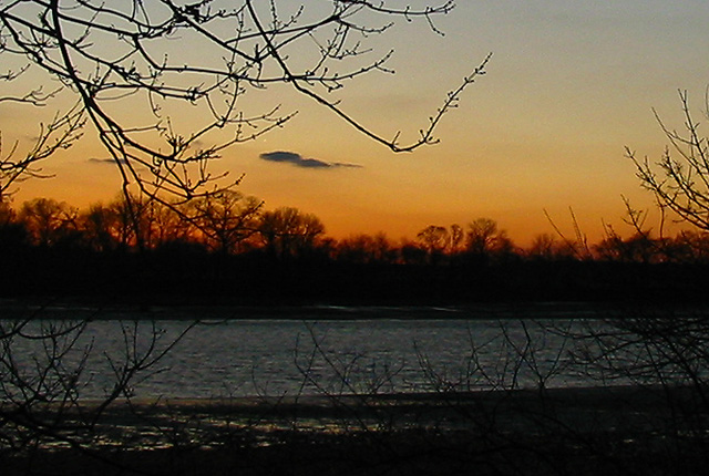 Deleware River Sunset