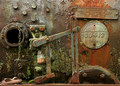 Baldwin Engine Rusted