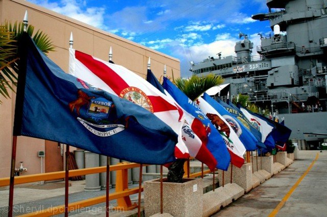 Through the windy states to USS Missouri