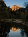 Half Dome over Merced River