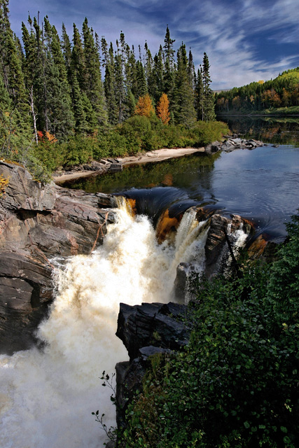 The White Waterfall