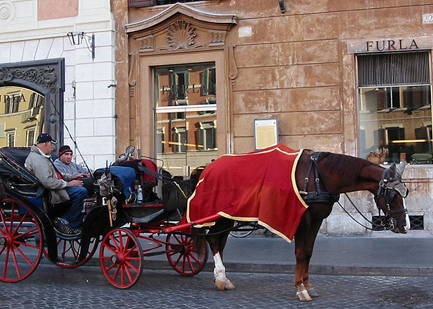 Coachmen at rest