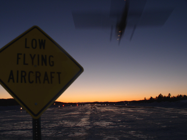 Low Flight at Night