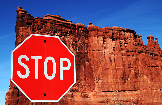Red Rock, Red Stop