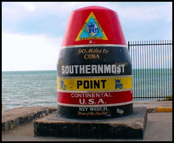 "90 Miles to Cuba-(Southernmost Point)"