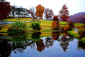 Lake house reflections
