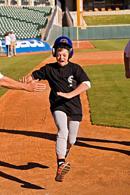 Home run at Dell Diamond