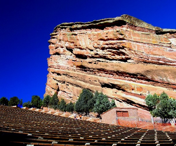 Blue Sky Over Red Rocks