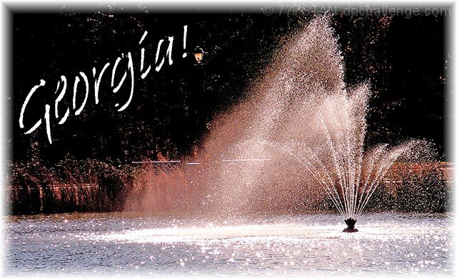 Georgia:  Fountain of Sunshine!