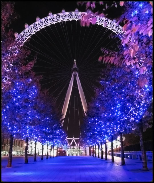 Blue Light Promenade