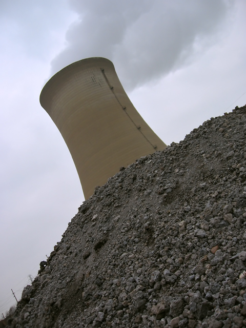 Bad Cooling Tower On The Rocks