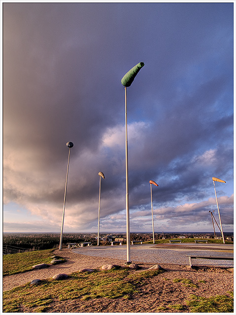 Wind on the top