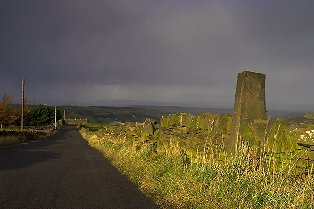 Hint of a rainbow