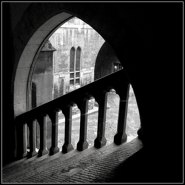 View from the Town Hall stairs