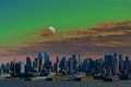 New York Skyline Solarized