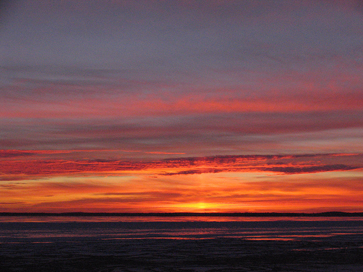 Pelican Lake - always a beautiful sky!