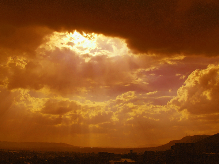 There's a hole in the sky