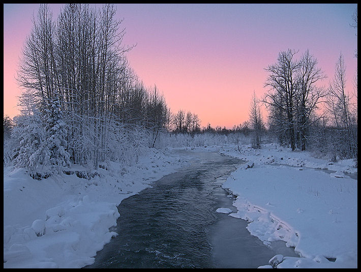 Sunset on Ship Creek
