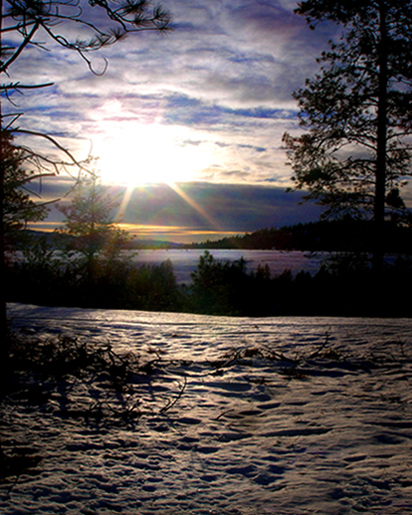 Winter Sunset