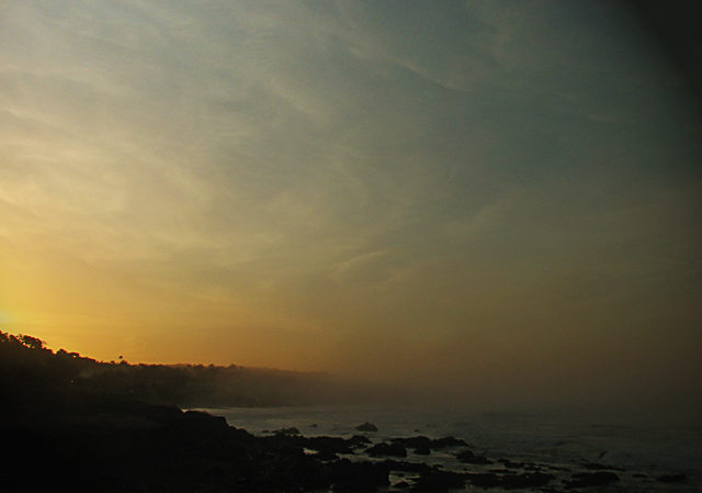 Fog Rolling in at Sunrise