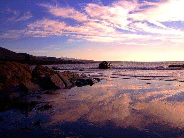 Refugio State Beach at Dawn