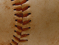 dirty old baseball