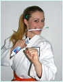 "Brush Your Teeth or I'll Punch 'Em Out!" Dental Assistant/Karate Instructor