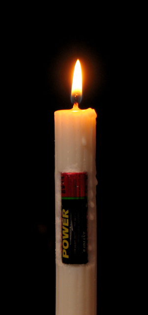 Battery Powered Candlelight