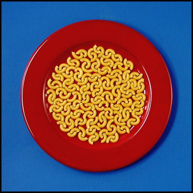 piatto di maccheroni