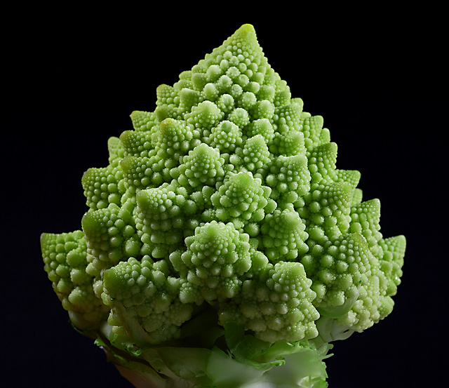 You eat it Dr. Mandelbrot ...